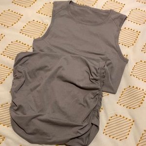 LULULEMON -  In The Flow Dress, 6, Heathered Medium Grey